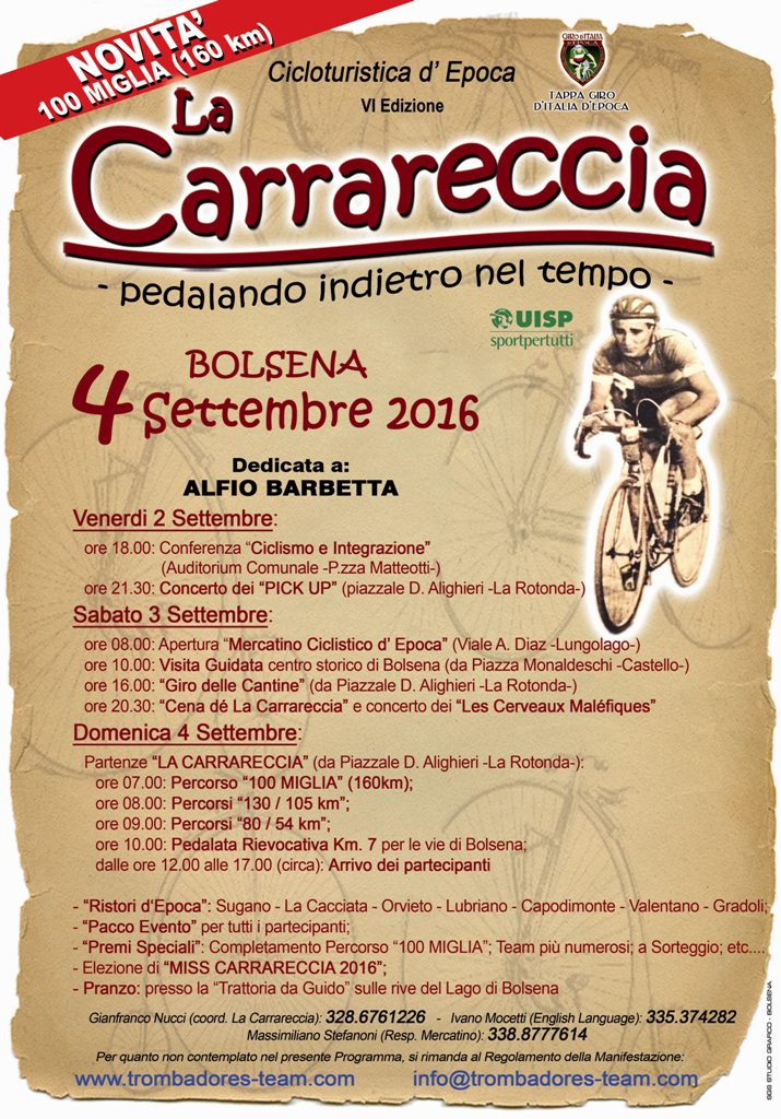 la carrareccia 2016